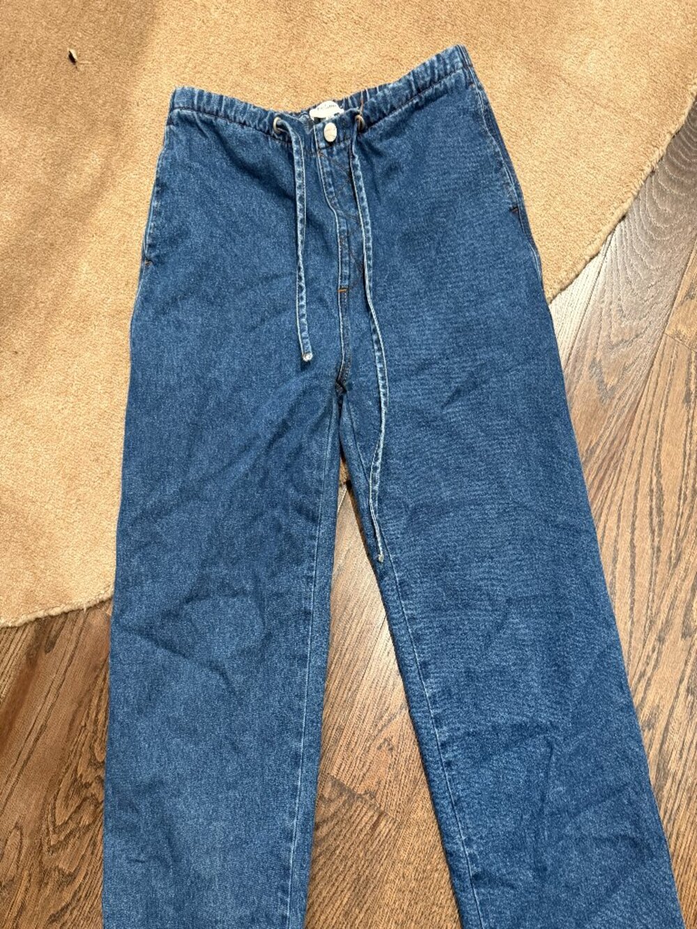 Bohme Jocelyn Barrel Jeans Medium Wash Size M